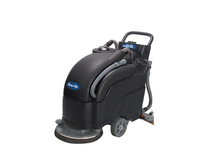 POWR-FLITE PREDATOR WALK BEHIND AUTOMATIC SCRUBBER 17"