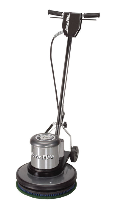 POWR-FLITE CLASSIC METAL FLOOR MACHINE 17" 1.5 HP with Sandpaper Driver