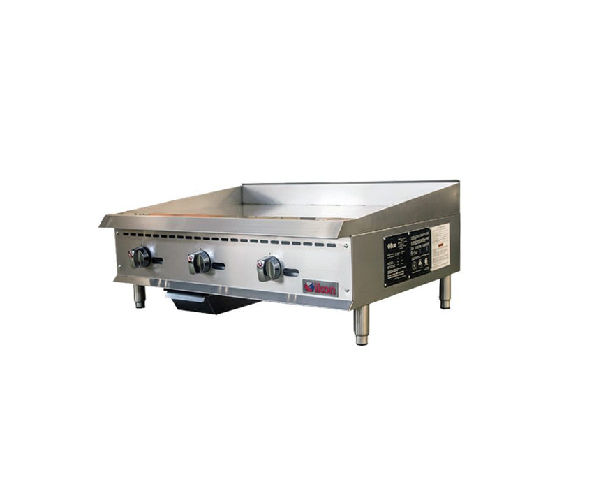 IKON IMG-36 Manual Control Griddles - 36"