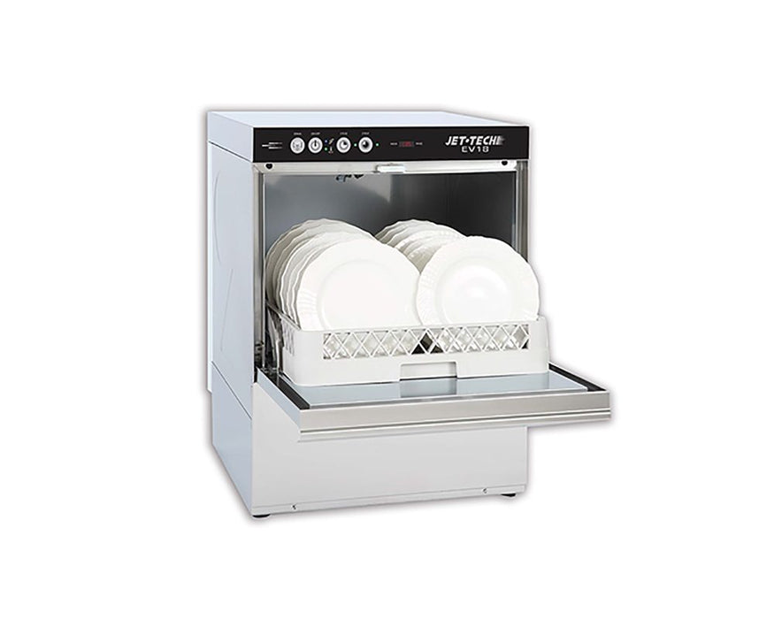 JET-TECH EV18 High-Temp Undercounter Dishwasher