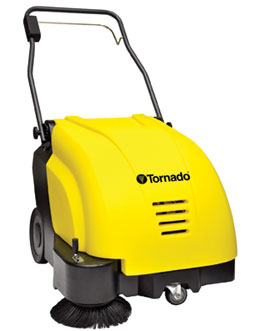 TORNADO SWEEPER WALK BEHIND BATTERY