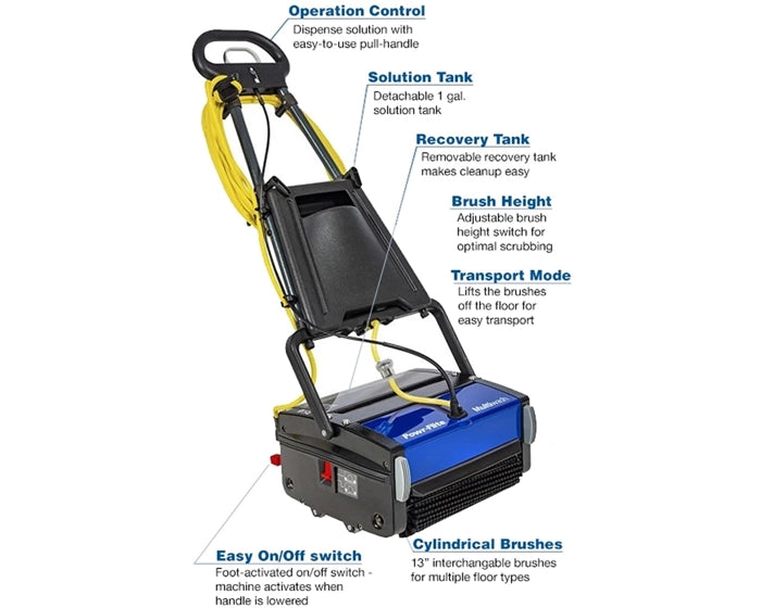 POWR-FLITE MULTIWASH SCRUBBER