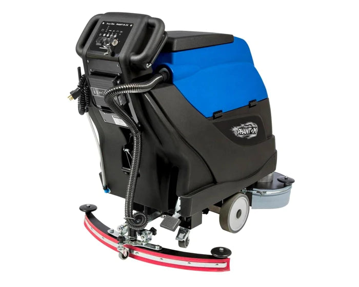 POWR-FLITE PHANTOM TRACTION - Drive Scrubber 28"