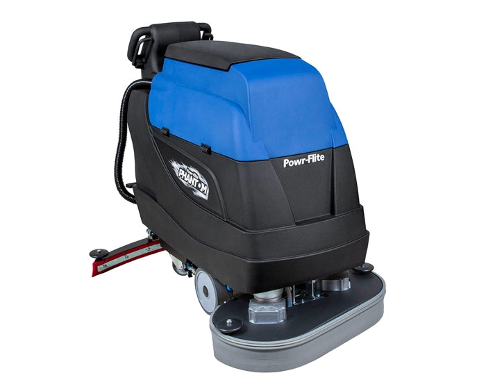 POWR-FLITE PHANTOM TRACTION - Drive Scrubber 28"