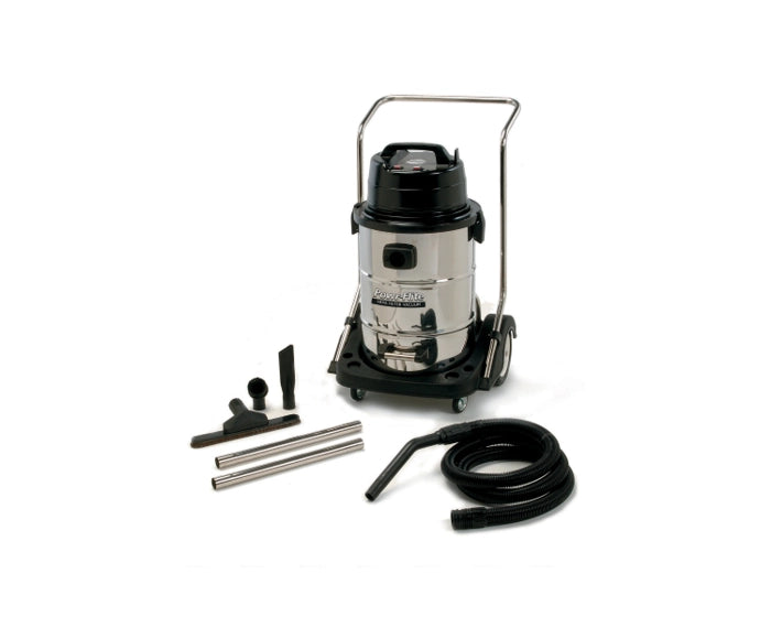 POWR-FLITE WET/DRY VACUUM - 20 Gallon with Stainless Steel Tank and Tool Kit