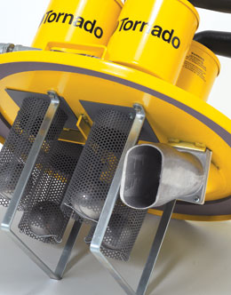 TORNADO JUMBO AIR VACUUM - Dual Internal Wet-Only